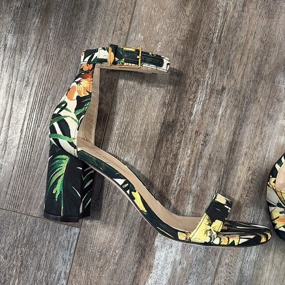 Stuart Weitzman nearlynude heel - botanic cloth size 6 - Picture 5 of 9